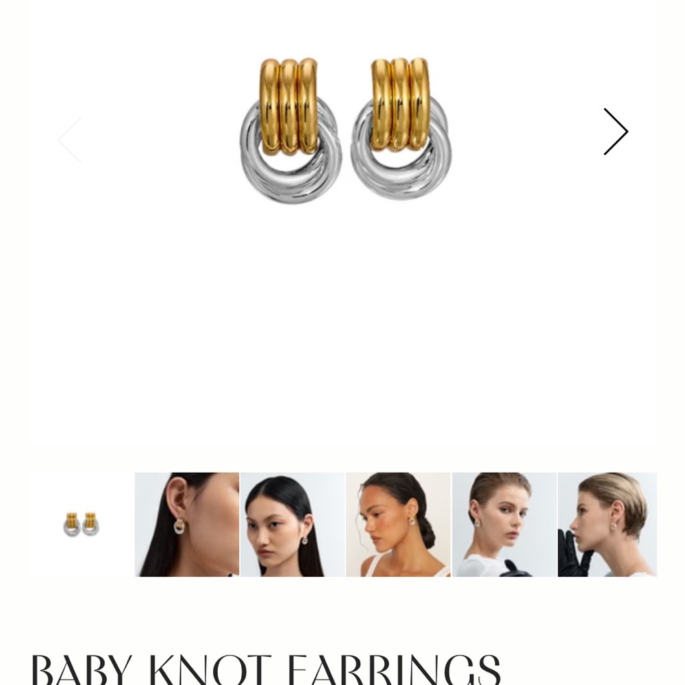 Heaven Mayhem Knot Earrings
